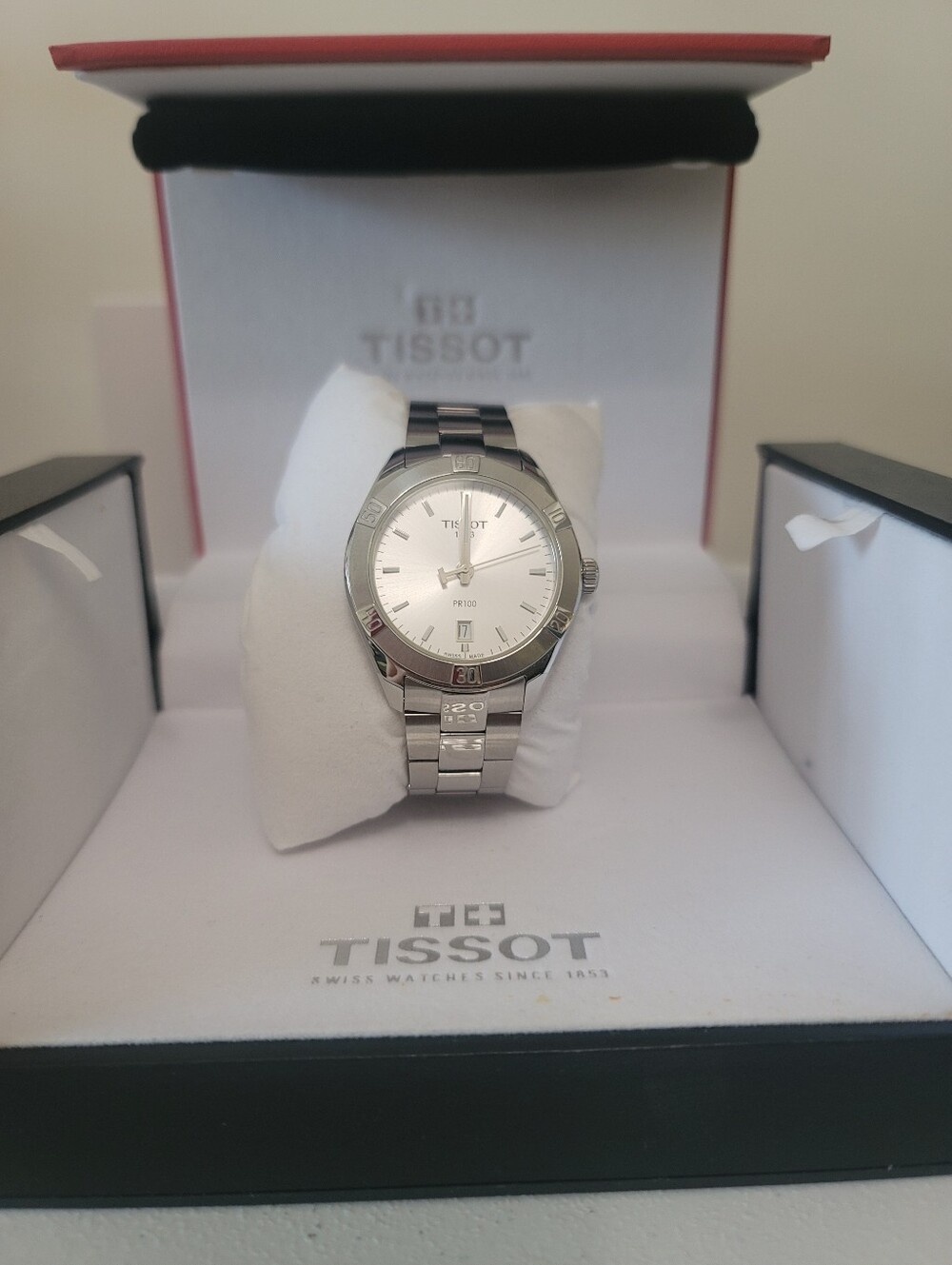 Womens TISSOT Silver Watch PR100